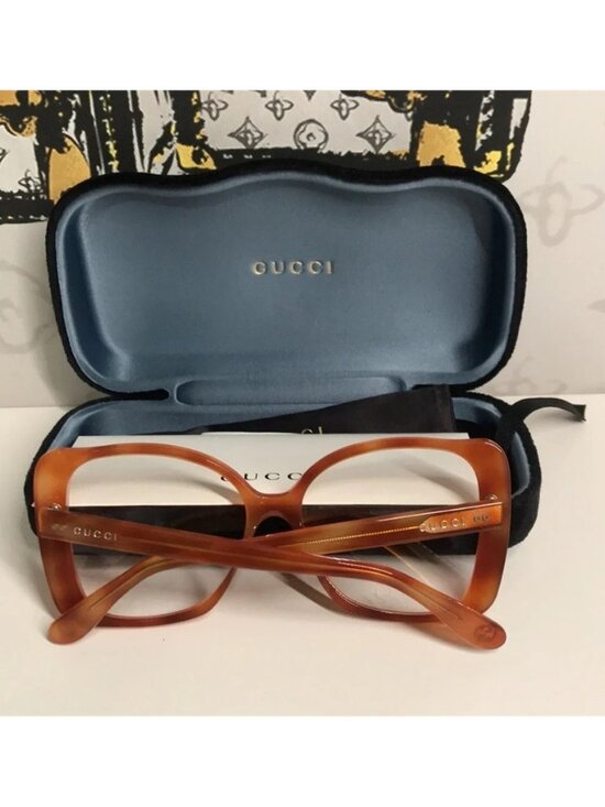 Luxury New Authentic Gucci GG0473O 003 Eyeglasses main image 4